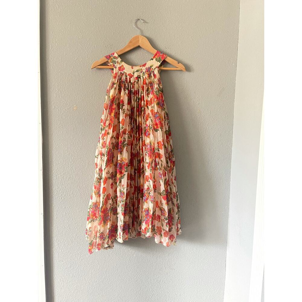 Free People Pleated Floral Dress - Picture 6 of 11